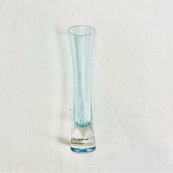 Kate Spade Castle Creek Aqua Bud Vase - Picture 2 of 11